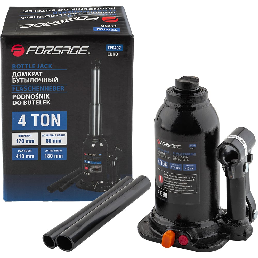 Изображение товара Домкрат бутылочный Forsage 4т F-TF0402 - надежный помощник