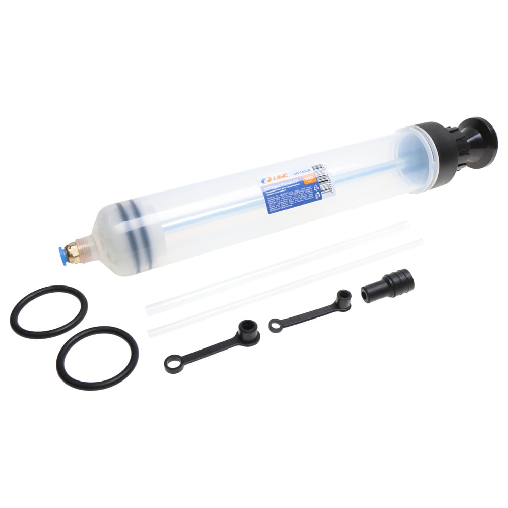 Изображение товара Шприц ручной для тормозной жидкости и антифриза LIGE LG-14529 500 см³ профессиональный