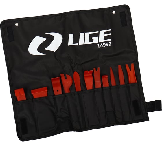 Изображение товара Набор съемников для демонтажа внутренней обшивки салона 11пр., на полотне /1/30 LG-14992 LIGE 398926