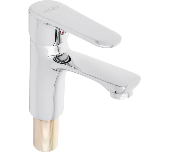 Изображение товара Смеситель для раковины RAIN Гранат картридж 35 мм., латунь, хром 561-319