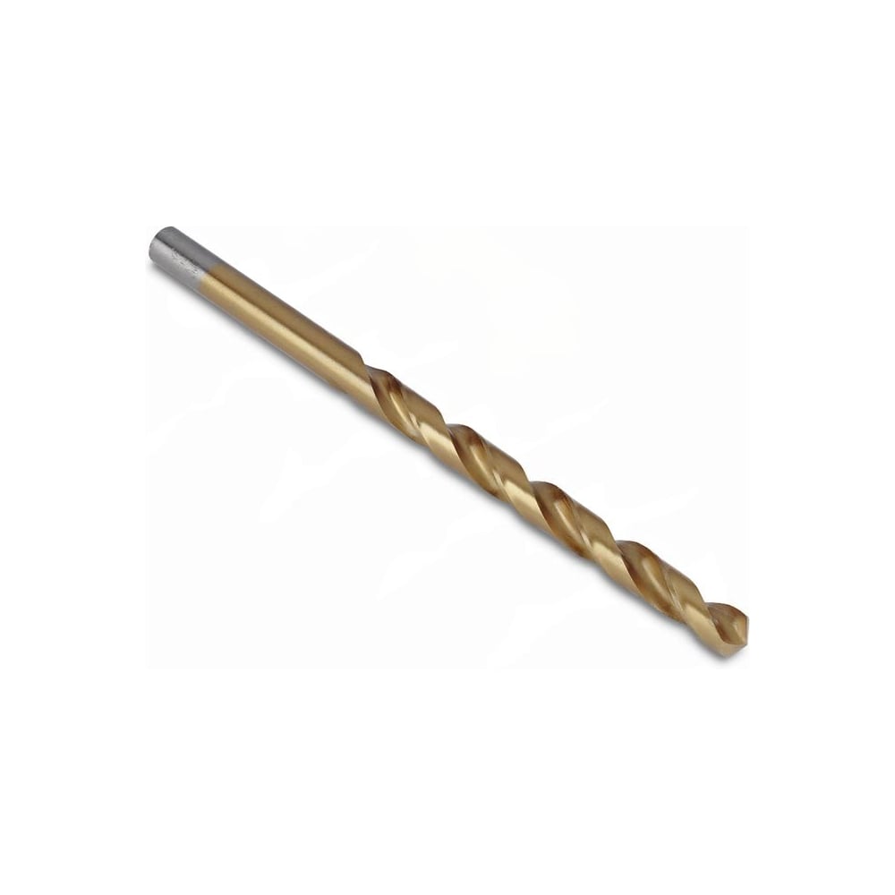 Изображение товара Сверло цилиндрический хвостовик 13 14класс А1 Р9 нитрид титана 214 мм