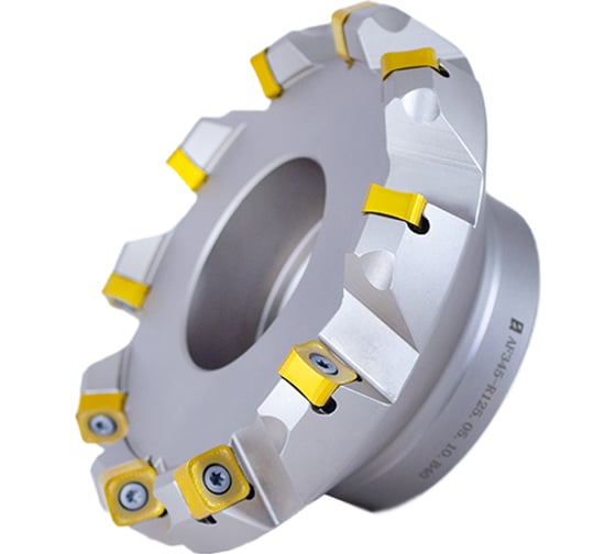 Изображение товара Фреза торцовая 125 с механическим креплением 4гр пл-н SNHU 1206 Z=10 dпос=40мм AF345-R125.05.10.B40 Русский Инструмент ri.297.41