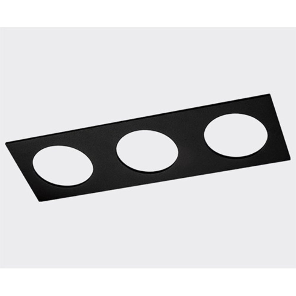 Изображение товара Рамка для светильника встраиваемого Italline SP 03 черная алюминиевая