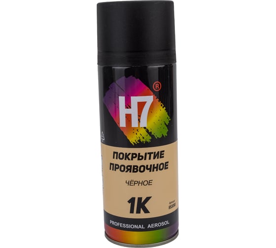 Изображение товара Проявочное покрытие H7 черное, аэрозоль, 520 мл 953098