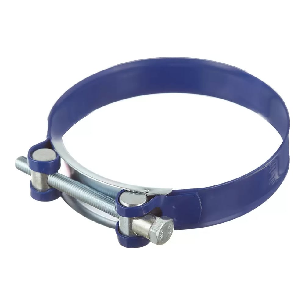 Изображение товара Хомут силовой цинкованный сталь с полимерным покрытием 48-51 мм (1 шт)