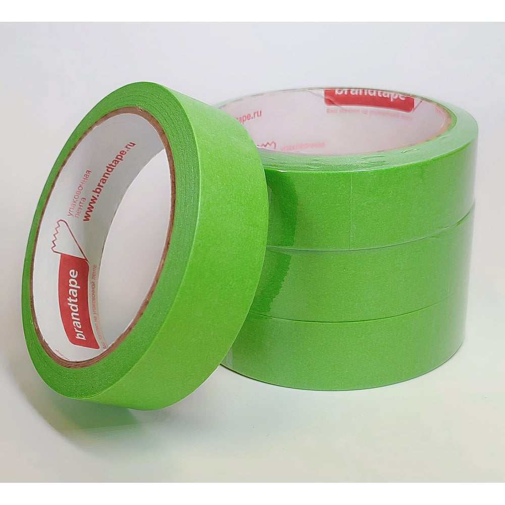 Изображение товара Малярная лента для наружных работ Brandtape 25х25 зеленая
