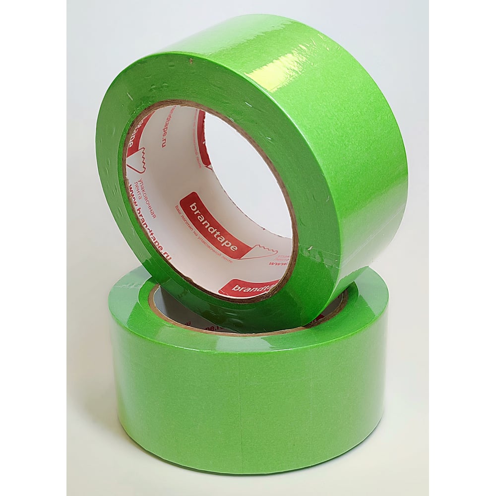 Изображение товара Малярная лента для наружных работ Brandtape 48х50 зеленая водостойкая морозостойкая