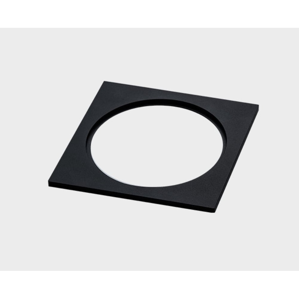 Изображение товара Рамка для светильника Italline IT02-QRS1 черный алюминий квадратная
