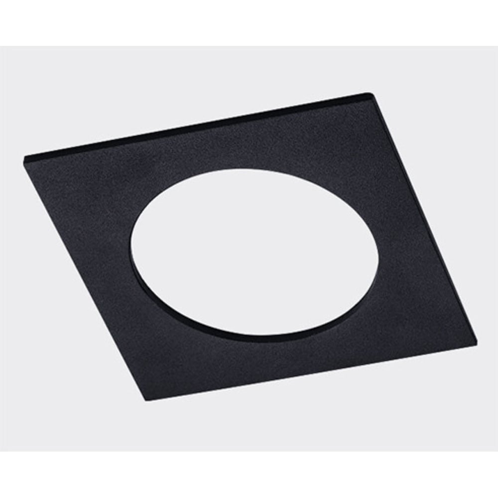 Изображение товара Рамка встраиваемого светильника Italline SP 01 black квадратная матовая алюминий
