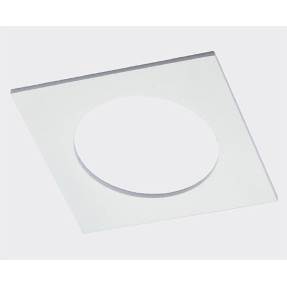 Изображение товара Рамка встраиваемого светильника Italline SP 01 white квадратная алюминий