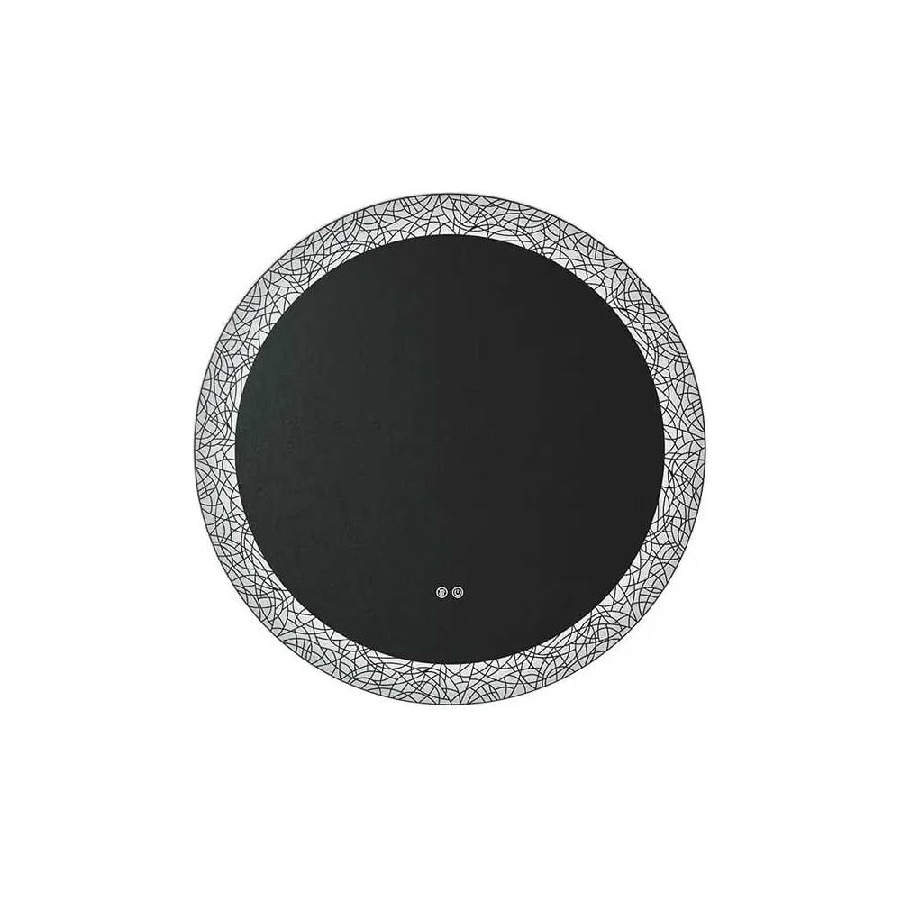 Изображение товара Зеркало с подсветкой UNI-FLOW диаметром 90 см антизапотевание современное настенное