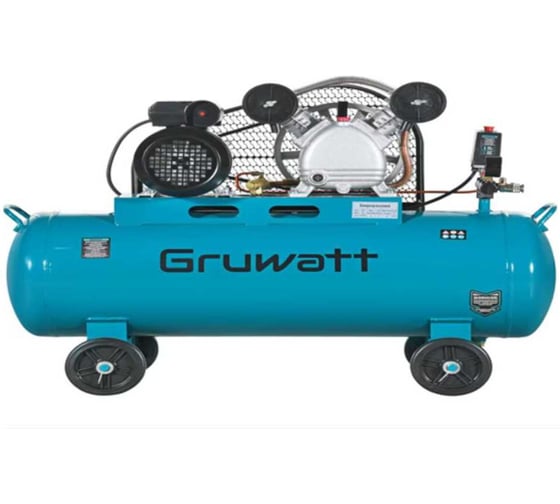 Изображение товара Компрессор воздушный GRUWATT КР100-3