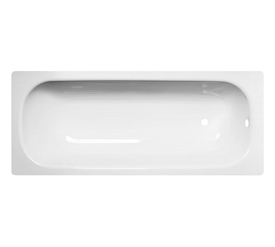 Изображение товара Ванна стальная ВИЗ REIMAR 150x70x40 cм, с опорной подставкой, без ранта, белая орхидея, R-56901