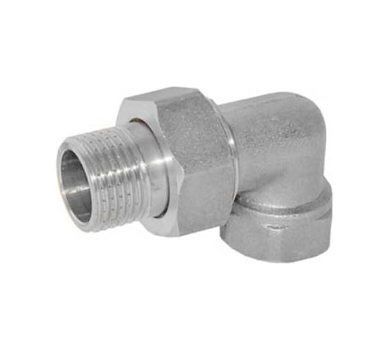 Изображение товара Американка угловая SMT 3/4, никель 726ORN6605