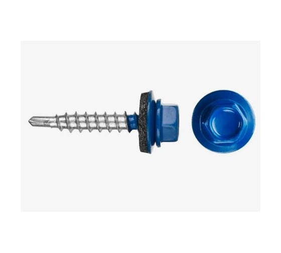 Изображение товара Саморез кровельный TOOLAS 4,8 х 51 (5005 синий) 1кг. 1109381