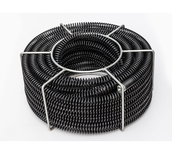 Изображение товара Спираль для прочистки засоров в канализации CROCODILE диаметр 16 мм, длина 2 метра 50315-16-2