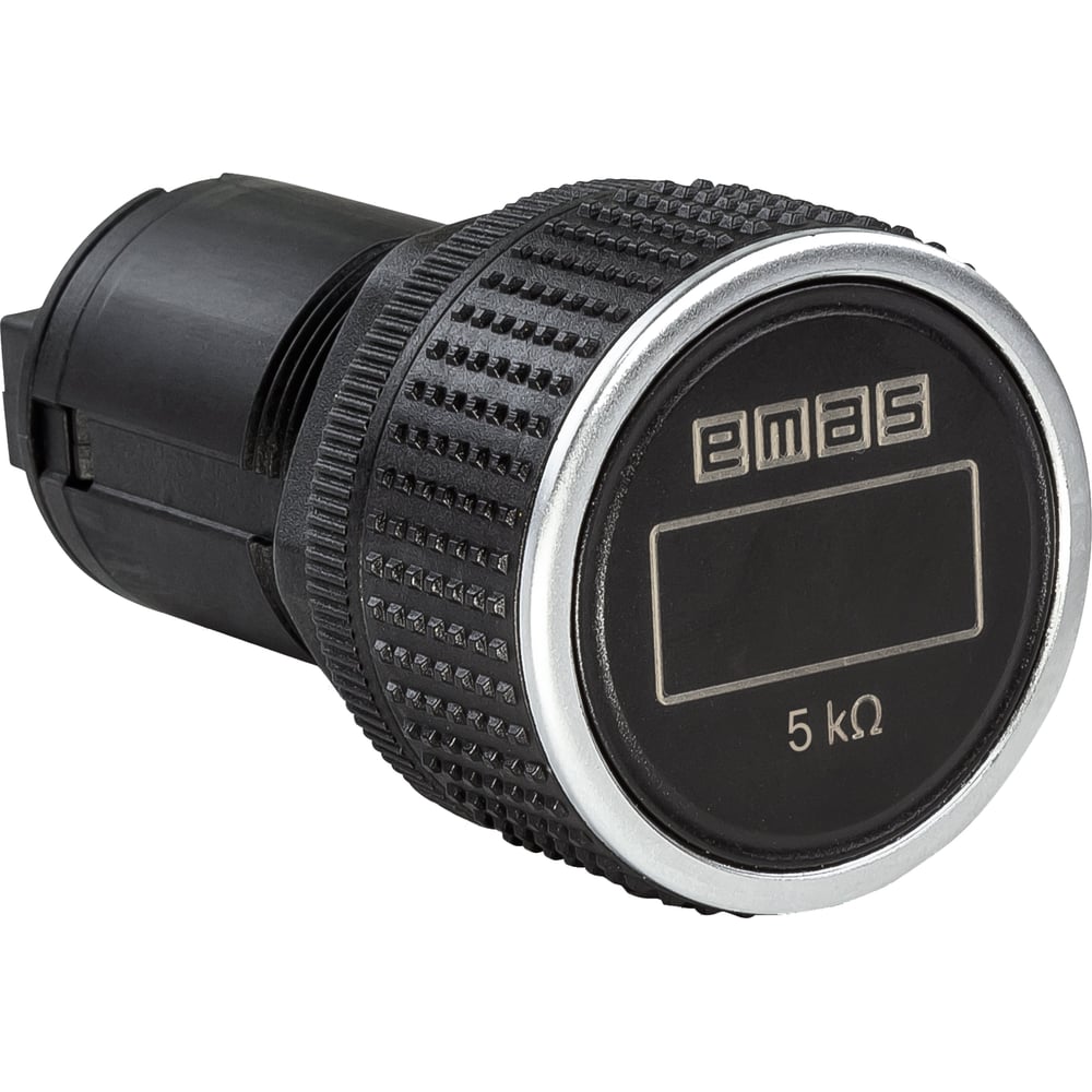 Изображение товара Потенциометр с цифровым дисплеем Emas 5 кОм мультиоборотный 24В IP65