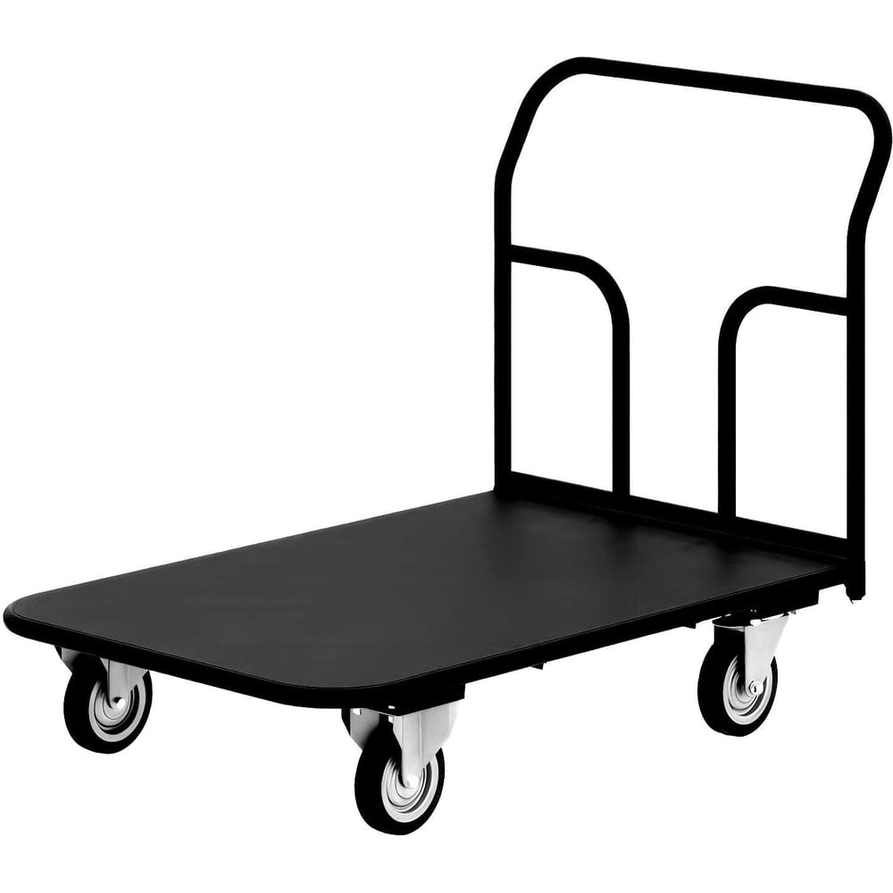 Изображение товара Тележка платформенная с резиновым покрытием 600х1000 D160мм Gigant ТПР-002