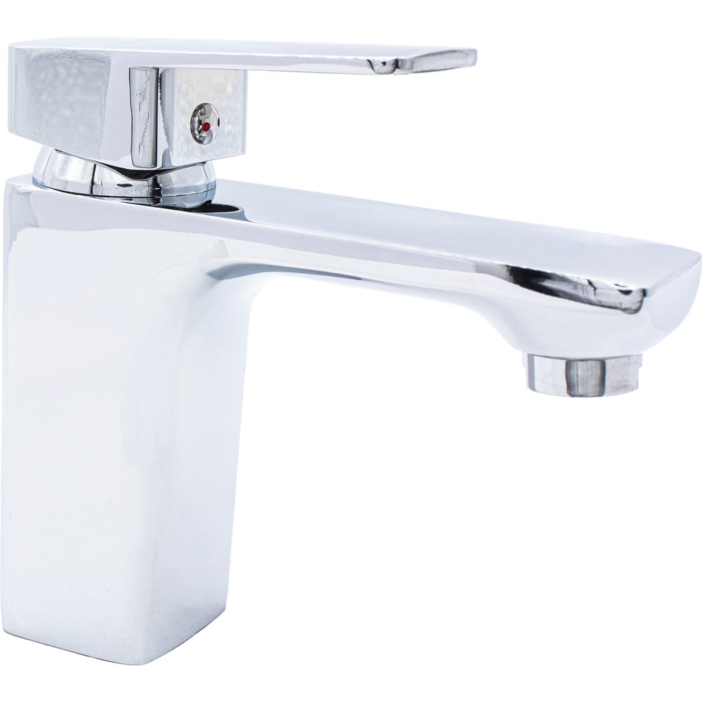 Изображение товара Смеситель для умывальника DORON DL 2330-N хром короткий излив однорычажный