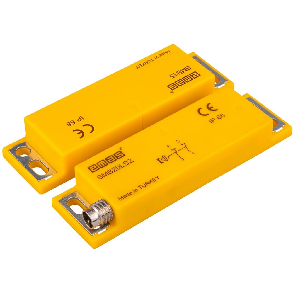 Изображение товара Магнитный датчик Emas 2НЗ IP68 разъем M8_4 для промышленной автоматизации