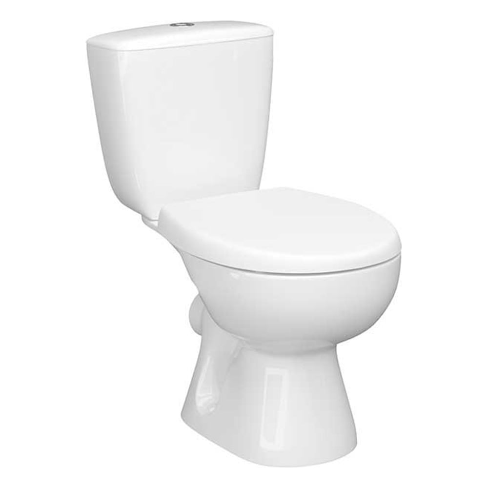 Изображение товара Унитаз-компакт KERAMIN ПОЗИТАНО ЖС напольный с механической кнопкой слива