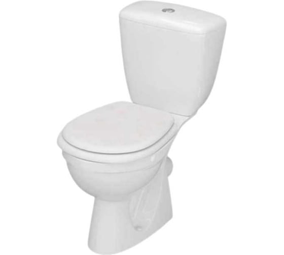 Изображение товара Унитаз-компакт KERAMIN ФЕСТ МС двухрежимный, сиденье полипропилен CDB00030928 4810531150046