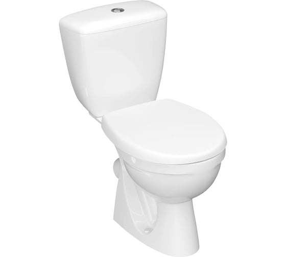 Изображение товара Унитаз-компакт KERAMIN ФЕСТ ЖС двухрежимный, сиденье дюропласт CDB00030929 4810531150923