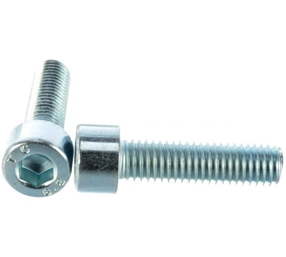 Изображение товара Винт ZAMETAL М8x25, пр. 8.8, с цил. гол., в/ш, DIN 912, оц., уп. 250 шт. ZA520210