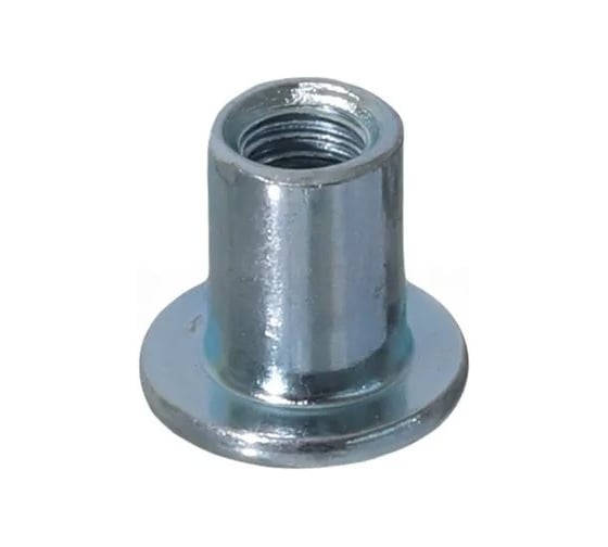 Изображение товара Гайки КРЕП-КОМП ERICSONA, цилиндрический борт 6х12 Малая фасовка, 10шт гэ6мф