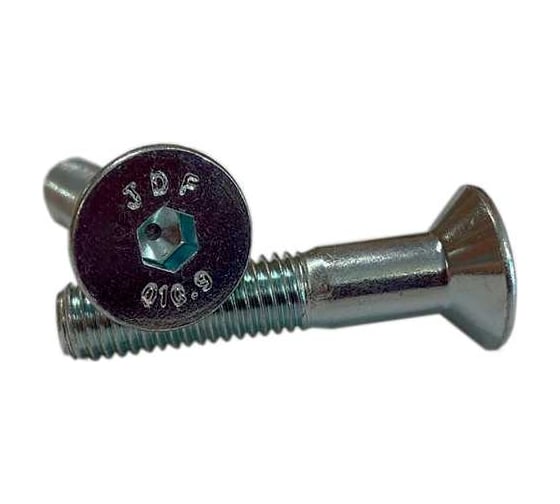 Изображение товара Винт ZAMETAL М8x90, пр. 10.9, с пот. гол., в/ш, DIN 7991, оц., уп. 200 шт. ZA521040