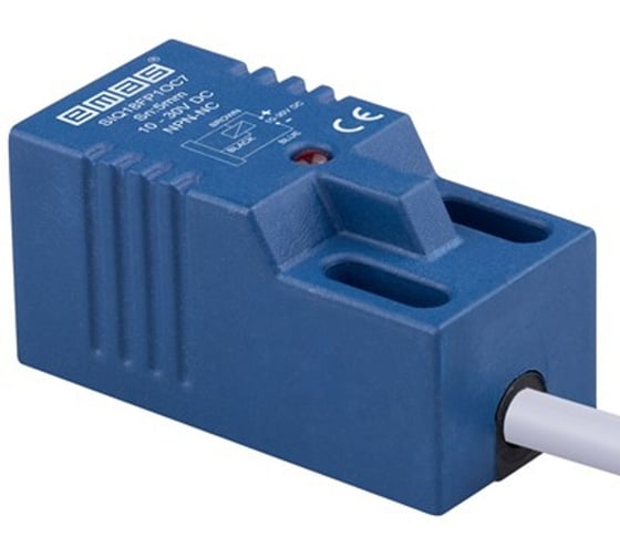 Изображение товара Индуктивный датчик Emas NPN-НЗ, кабель 7м_3, расстояние срабатывания 5мм, 800 Гц, скрытый монтаж, 10-30В DC, IP67 SIQ18FP1OC7