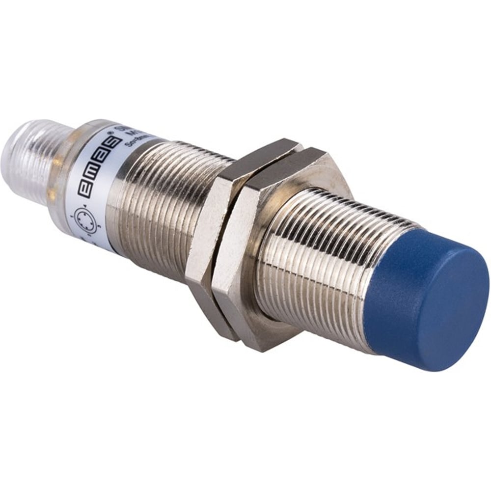 Изображение товара Индуктивный датчик Emas PNP-НО SIM18NM1PSX 8мм с разъемом M12_3 IP67
