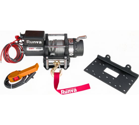Изображение товара Электрическая лебёдка RUNVA 12V 4500 lbs 2040 кг EWX4500U