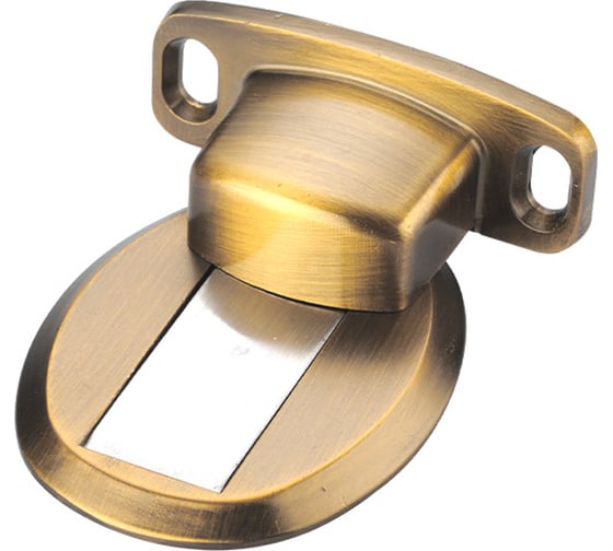 Изображение товара Дверной ограничитель магнитный, скрытой установки, Brante античная бронза 606786