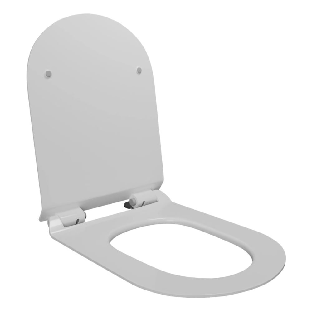 Изображение товара Сиденье для унитаза WAVE-моноблока STAR дюропласт белый глянец