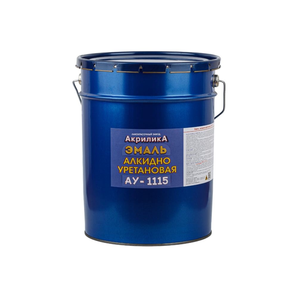 Изображение товара Эмаль TyumTerm АУ-1115 Красная 25 кг для бетона и металла