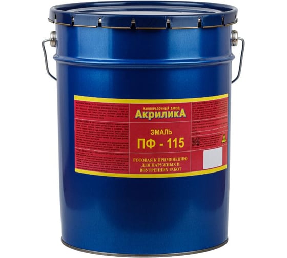 Изображение товара Эмаль TyumTerm ПФ-115 (ТУ) Коричневая 1 кг 4657840570581