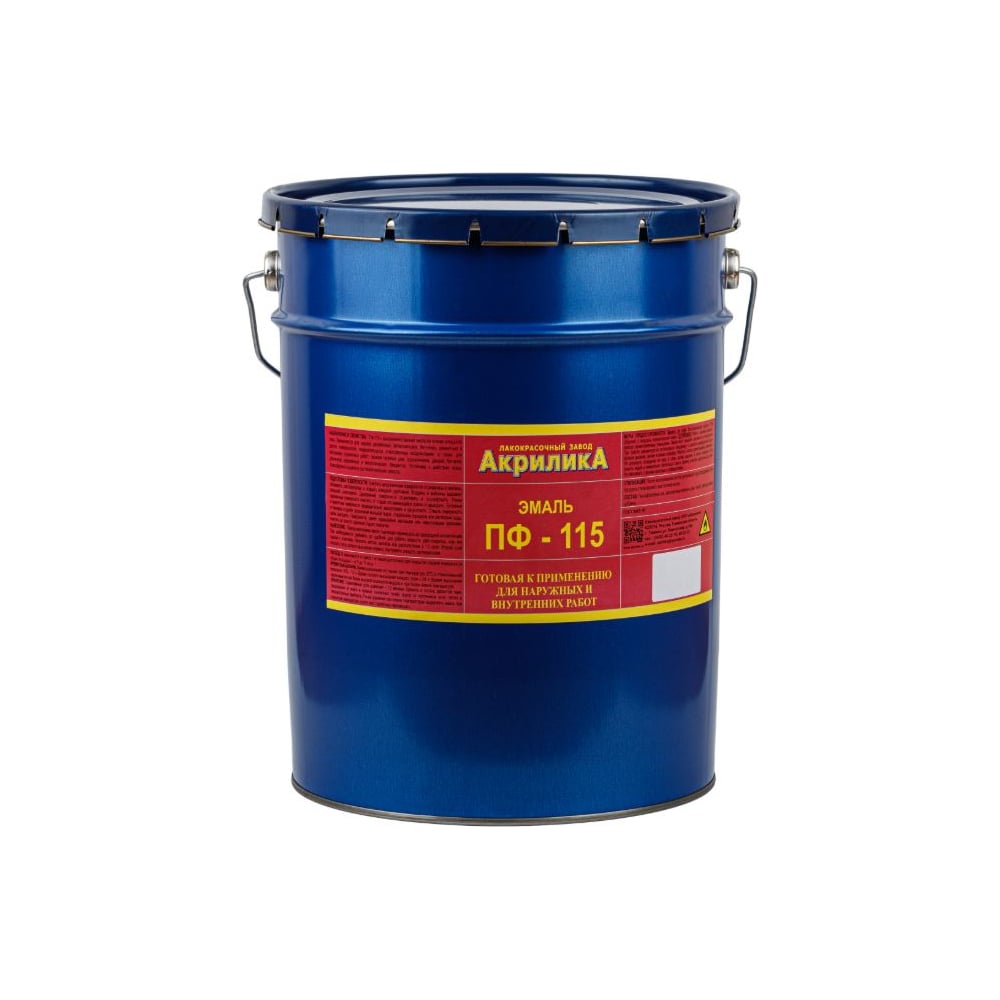 Изображение товара Эмаль TyumTerm ПФ-115 Бежевая 20 кг алкидная влагостойкая для металла и дерева