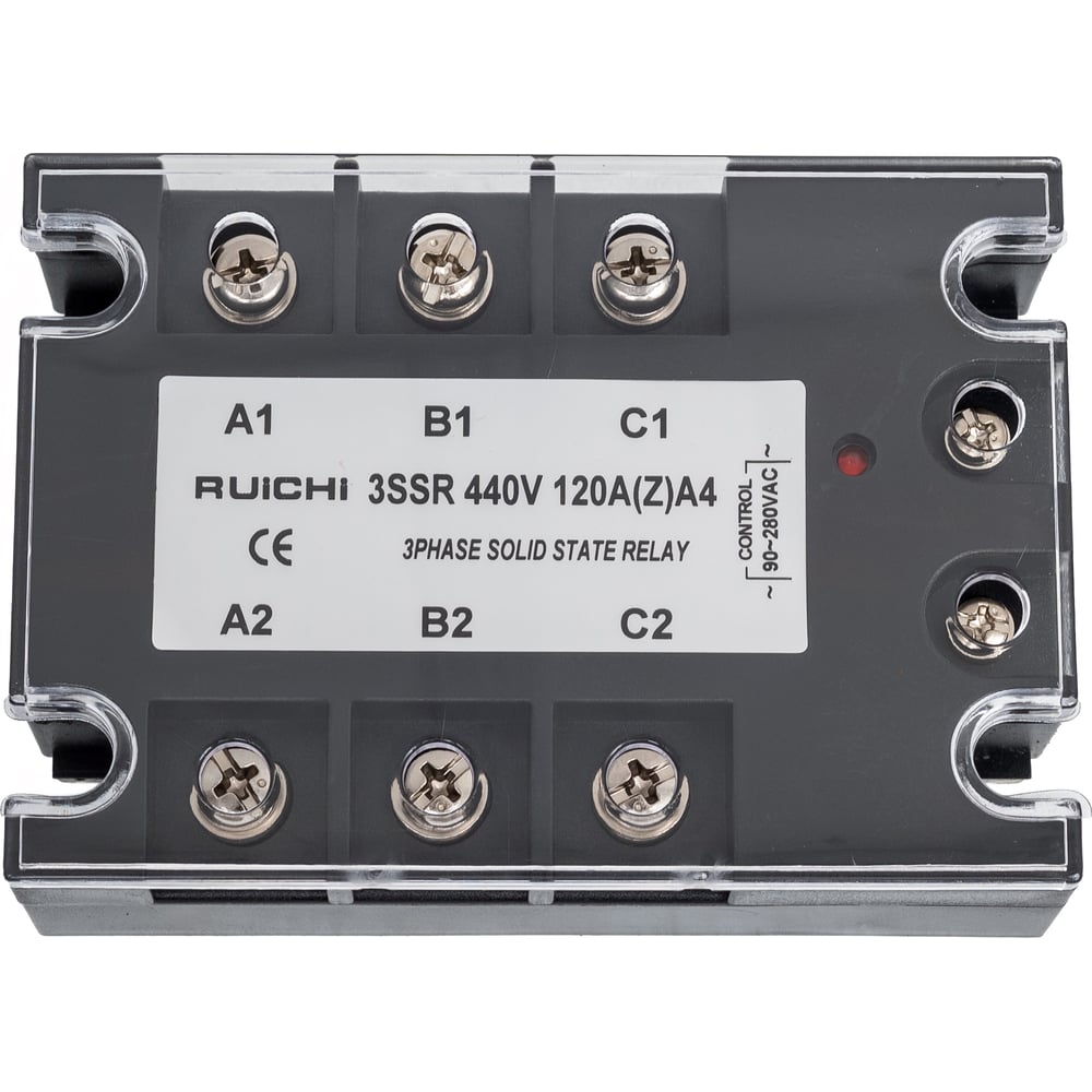 Изображение товара Твердотельное реле 3SSR RUICHI 440V 120A компактное надежное устройство
