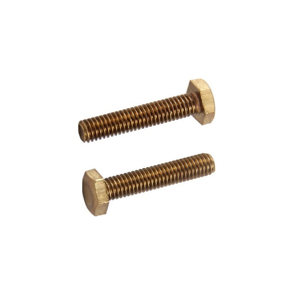 Изображение товара Болт Edelfix DIN 933 M10x25 мм латунь шестигранная головка