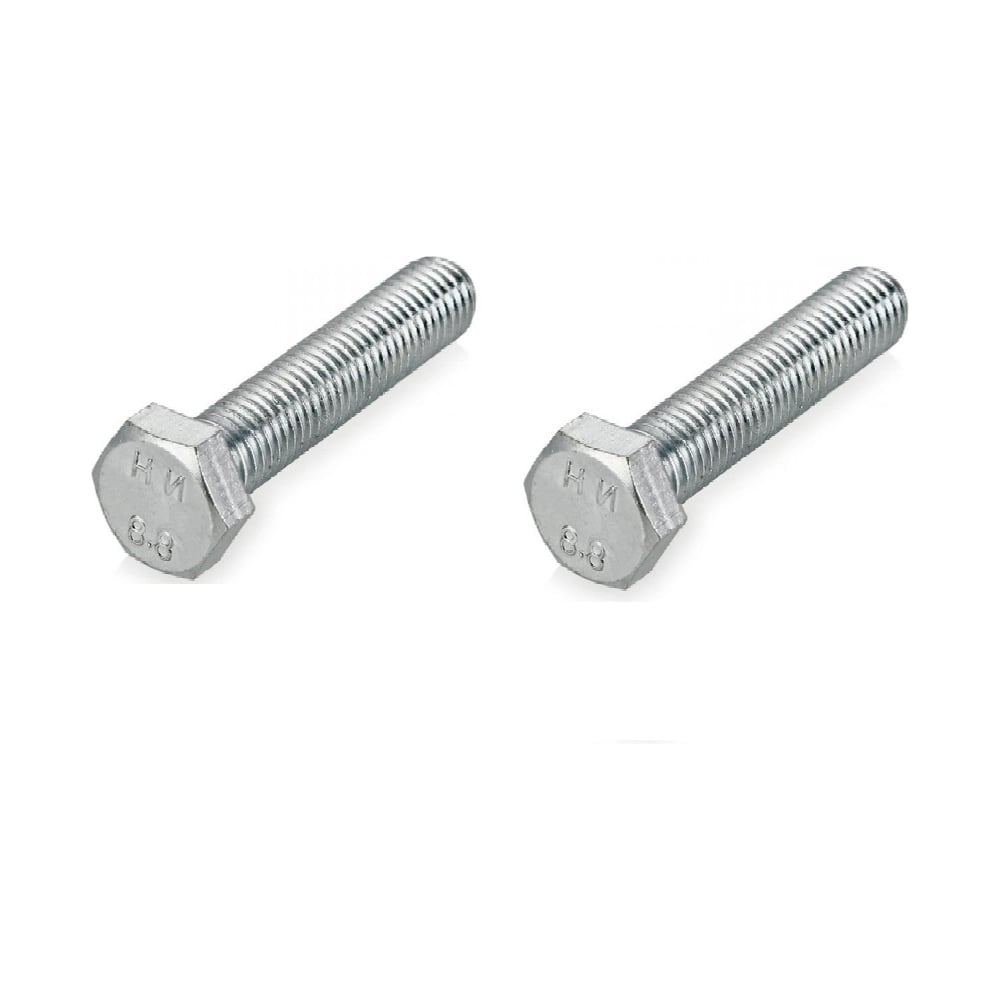 Изображение товара Болт DIN 933 M10x20 мм цинк шестигранная головка 40 шт.