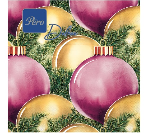 Изображение товара Салфетки бумажные сервировочные GrandPero Deluxe Волшебство, трехслойные, 20 шт 264551