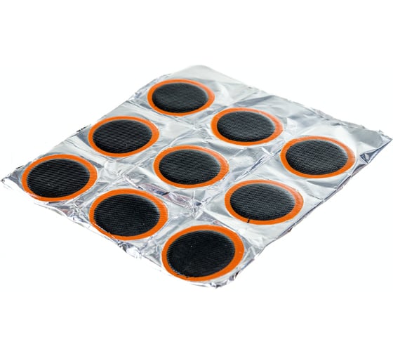 Изображение товара Заплатки для ремонта шин на клею ГЛАВДОР GL-842 круглые, 36 шт. 55808