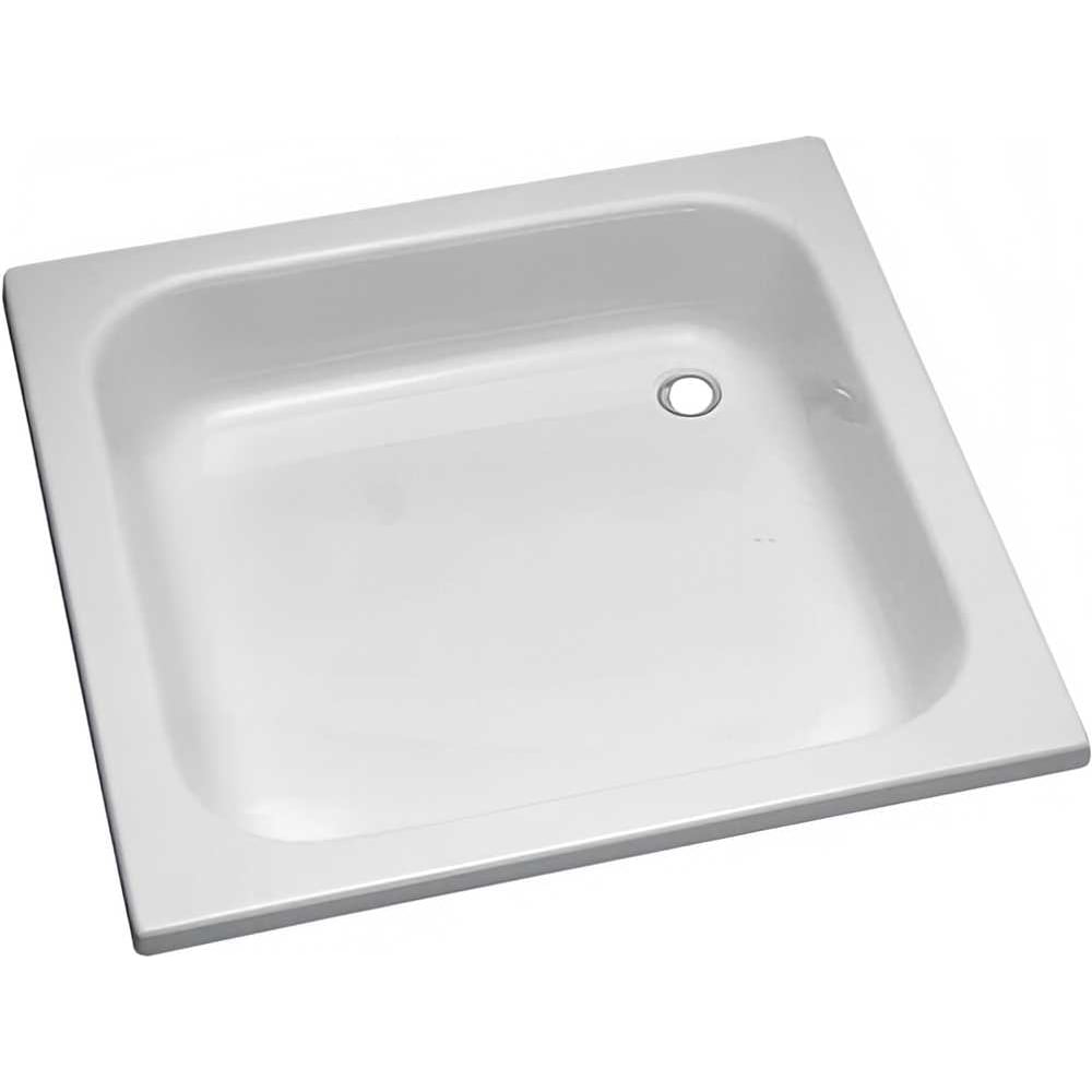 Изображение товара Поддон душевой стальной 900х900х160 с диаметром слива 52 мм ООО ПКФ Сварком