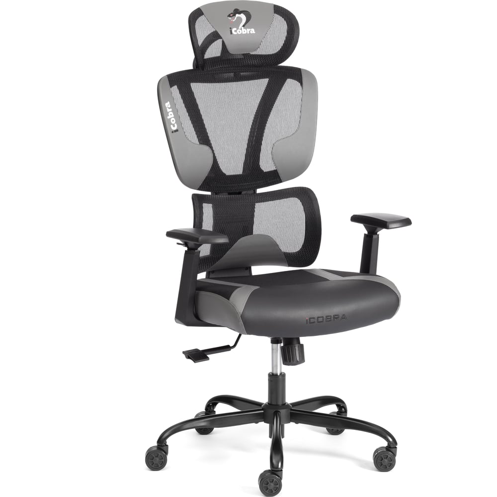 Изображение товара Кресло Tetchair iCobra черное/серое для дома и офиса