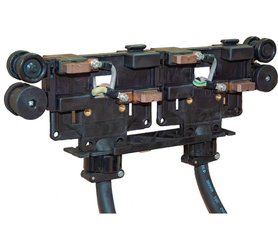 Изображение товара Токосъёмник Anneng для HFP56 60А сдвоенный (с кабелем L-1м), 56JD-4/60, 563160