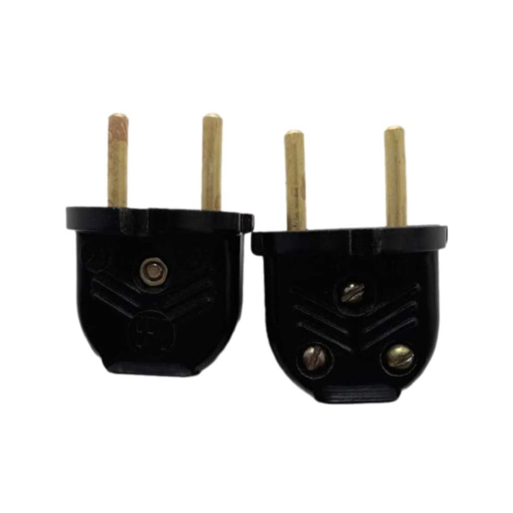 Изображение товара Электровилка Ливны-Электро В6-001 разборная плоская черная