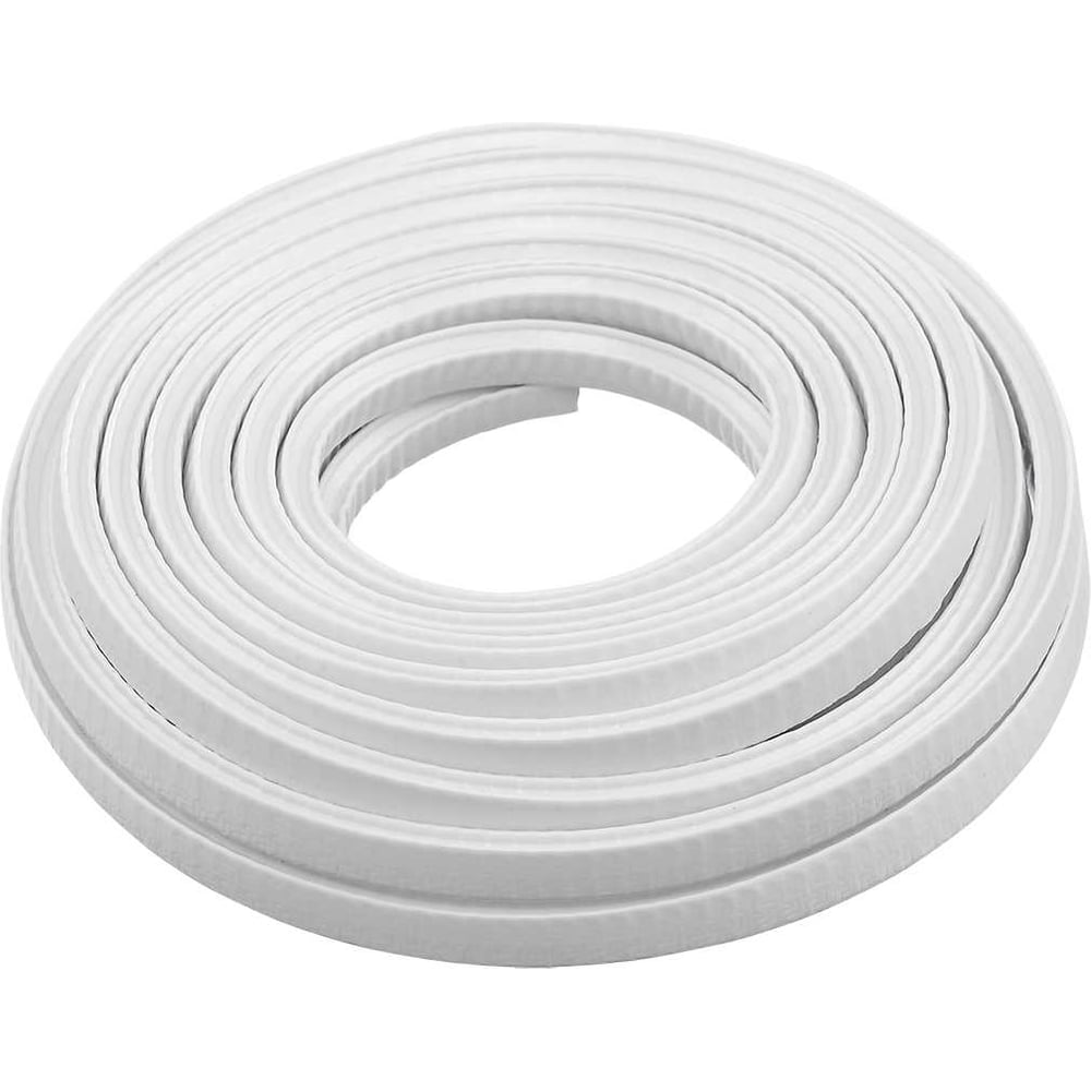 Изображение товара Молдинг для защиты кромки двери ZIPOWER 5 м белый PM6456