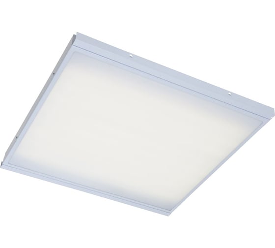 Изображение товара Универсальный офисный светодиодный светильник Ledcraft Клип-ин 80 Вт IP54 605x605x48 мм 4000К Опал 1619030011