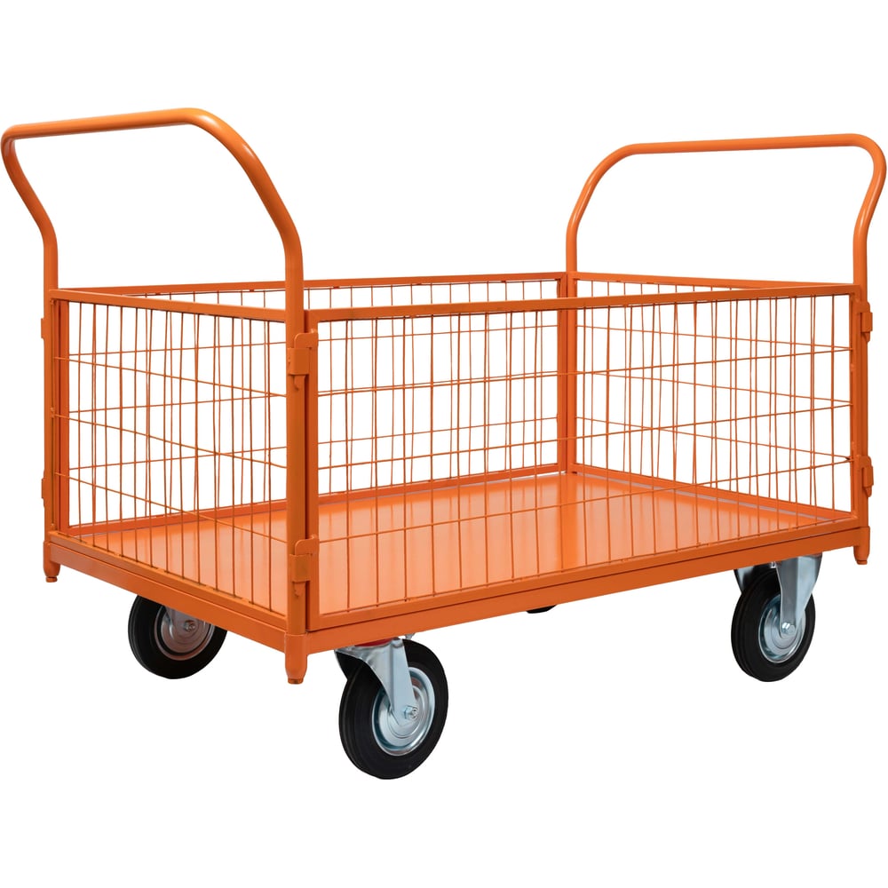 Изображение товара Профессиональная платформенная тележка Gigant ТПС-006 с металлическим бортом